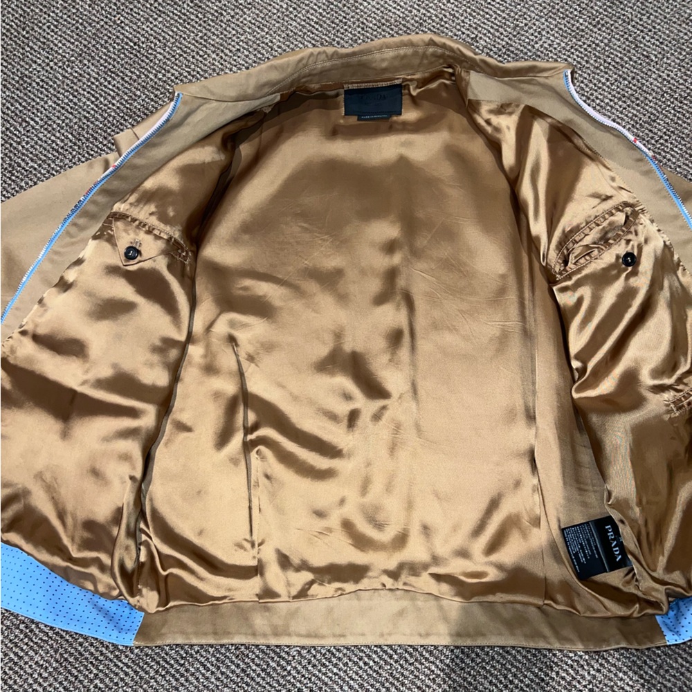 Prada Graphic Perforated Zip Jacket - Picture 5 of 9